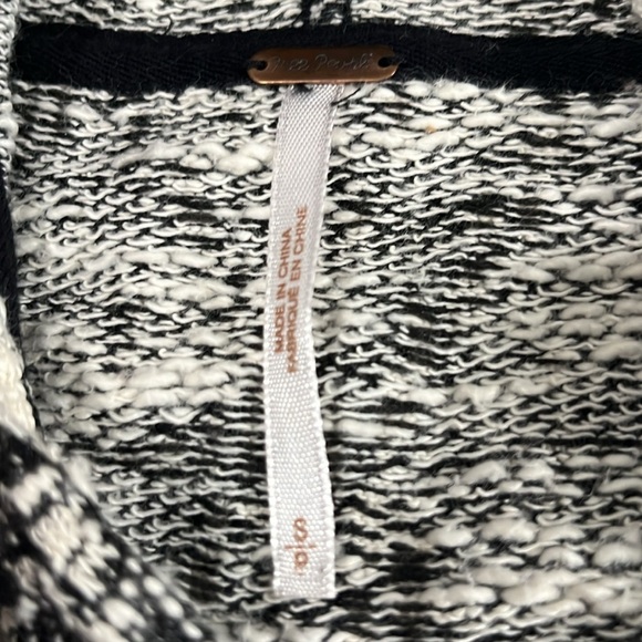 Free People Santa Fe Jacquard Zippered Kimono Hoodie Size Small - Picture 6 of 12